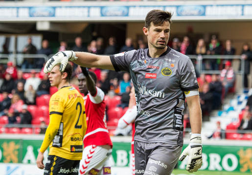 Elfsborgs målvakt Kevin Stuhr Ellegaard