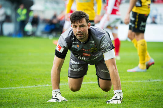Elfsborgs målvakt Kevin Stuhr Ellegaard