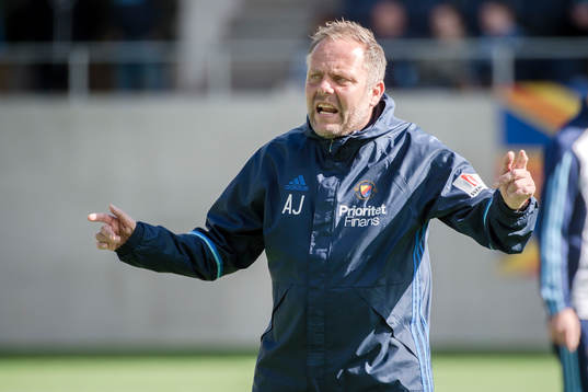 Djurgårdens assisterande tränare Anders Johansson före