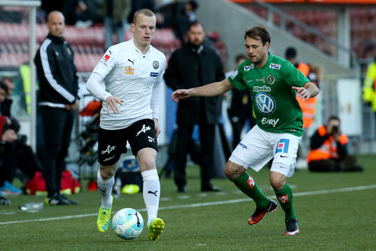 Örebros Daniel Gustavsson och Jönköpings Tom Siwe