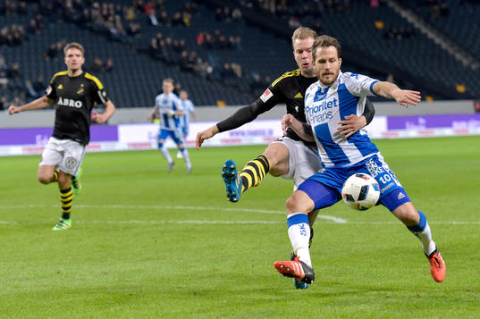 s Per Karlsson och IFK Göteborgs Tobias Hysén