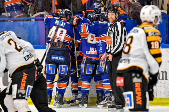 Växjös Tuomas Kiiskinen kvitterade till 3-3 med en sekund