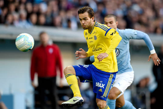 Sundsvalls Kristinn Steindorsson och Malmö FFs Vladimir