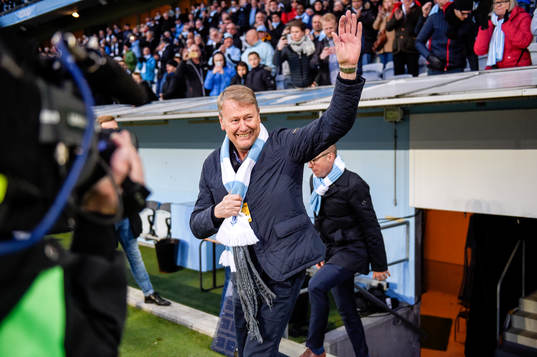 Malmö FFs förre tränare Åge Hareide hyllas