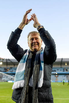 Malmö FFs förre tränare Åge Hareide hyllas