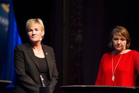 Lilie Presson och Linda Wijkström