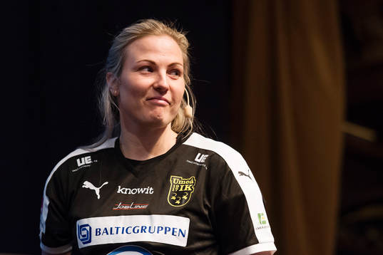 Umeås lagkapten Lisa Lantz