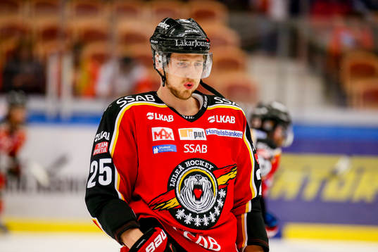 Luleås Anton Hedman  deppar