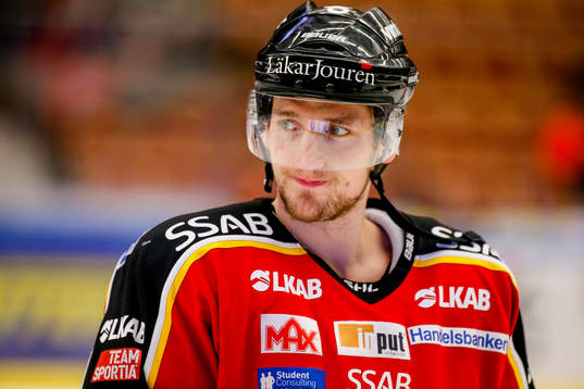 Luleås Anton Hedman  deppar