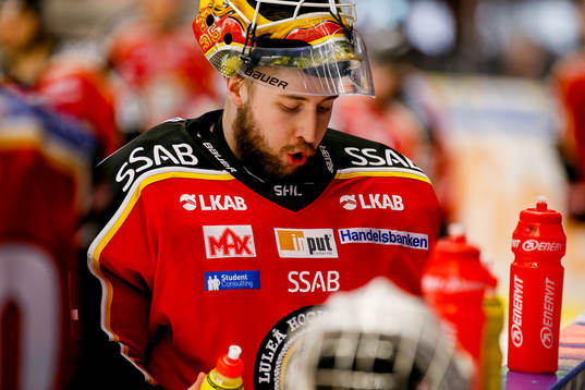 Luleås målvakt Joel Lassinantti