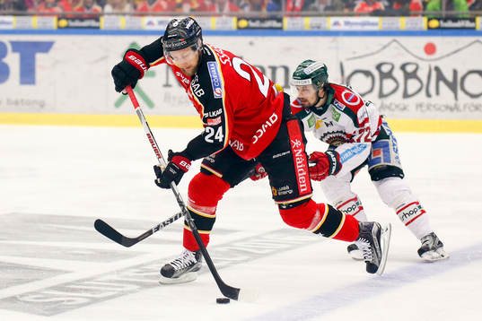 Luleås Johan Harju och Frölundas Patrik Carlsson