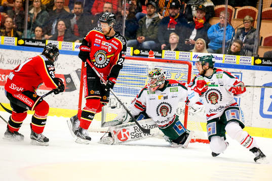 Luleås Jonathan Granström gör 1-4 bakom Frölundas