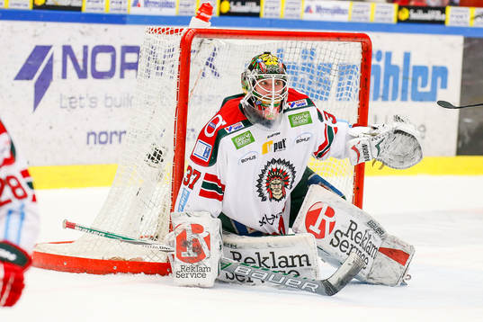 Frölundas målvakt Johan Gustafsson
