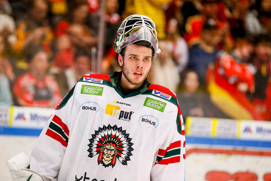 Frölundas målvakt Johan Gustafsson