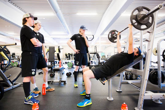 Alexander Lunsjö, Victor Laz, Ludvig Claesson och Filip