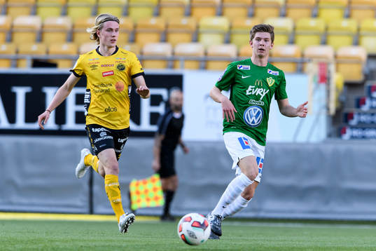 Jönköpings Adam Fägerhag och Elfsborgs Viktor Götesson