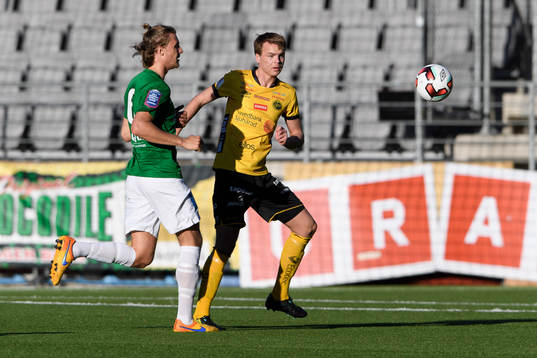 Elfsborgs Gustav Henriksson och Jönköpings Simon
