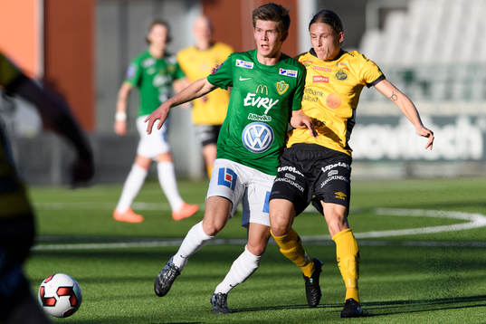 Jönköpings Adam Fägerhag och Elfsborgs Anton Andreasson