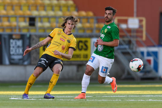 Elfsborgs Rasmus Rosenqvist och Jönköpings Liridon Silka