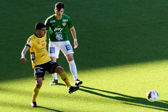 Elfsborgs Rami Kaib och Jönköpings Jonathan Tamimi Syberg