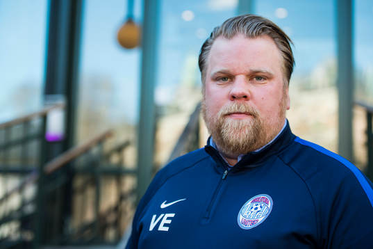Viktor Eriksson, tränare Eskilstuna