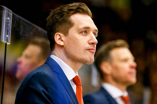 Växjös tränare Sam Hallam