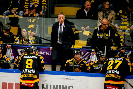Skellefteås tränare Hans Wallson
