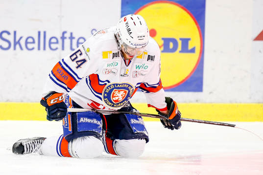 Växjös Eric Martinsson deppar