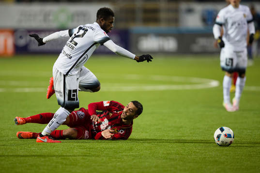 Häckens Häckens Mohammed Abubakari mot Östersunds Saman