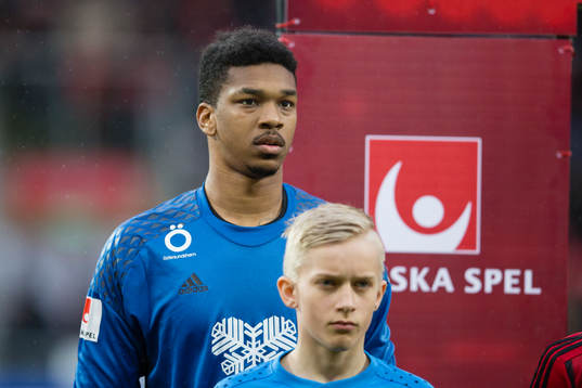 Östersunds Målvakt Jamal Blackman