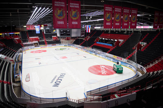 Interiör av Scaniarinken
