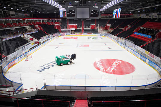 Interiör av Scaniarinken