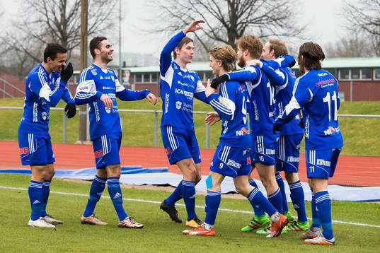 Luleås Patrik Pettersen, Granit Buzuku, Anton Andersson,