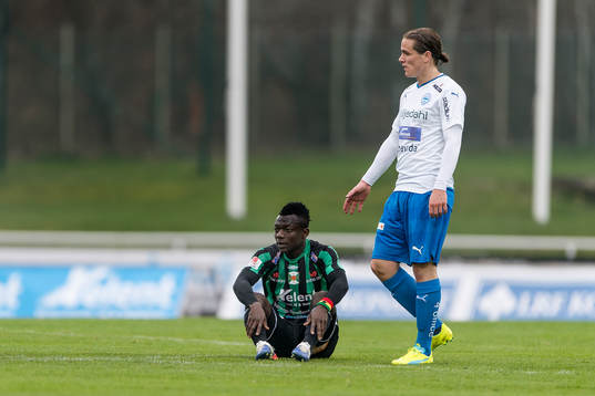 Varbergs Thomas Boakye deppar