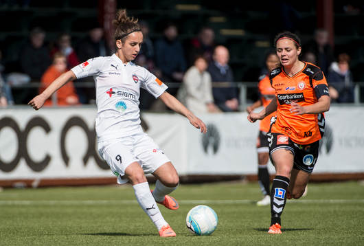 Rosengårds Nataša Andonova mot Kristianstads Alice Nilsson