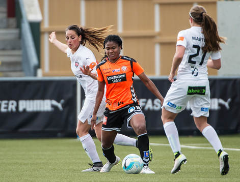 Kristianstads Ida Rebecca Guehai mot Rosengårds Sara