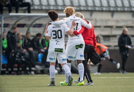 Rosengårds Gaëlle Enganamouit skadas