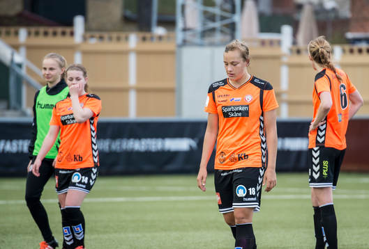 Kristianstads Tilda Persson, Jenny Danielsson och Amanda