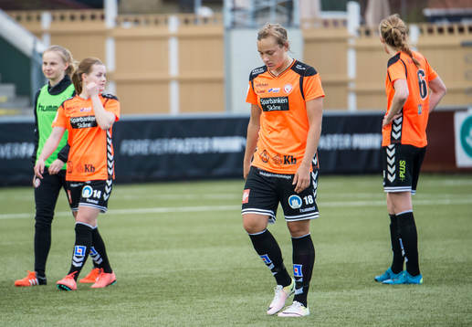 Kristianstads Tilda Persson, Jenny Danielsson och Amanda