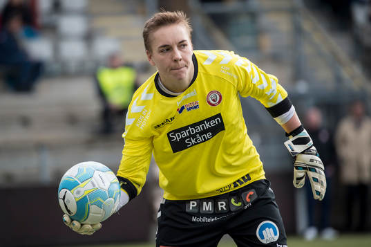 Kristianstads målvakt Brett Maron