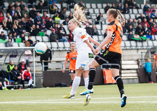 Rosengårds Iina Salmi mot Kristianstads Therese Ivarsson