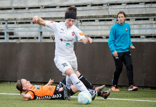 Rosengårds Ella Masar mot Kristianstads Sif Atladottir