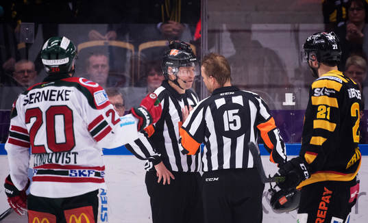 Frölundas Joel Lundqvist och Skellefteås Jimmie Ericsson