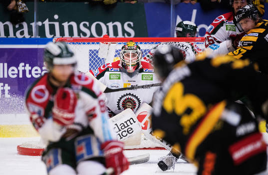 Frölundas målvakt Johan Gustafsson