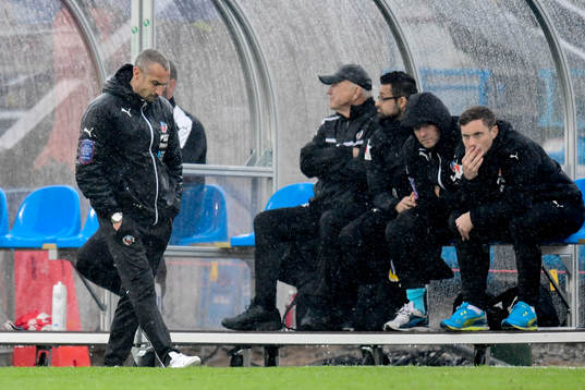 Helsingborgs manager Henrik Larsson