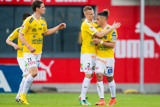 Falkenbergs Thomas Juel-Nielsen, Rasmus Sjöstedt och Erik