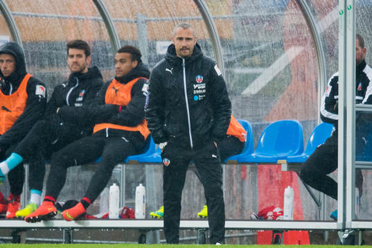 Helsingborgs manager Henrik Larsson