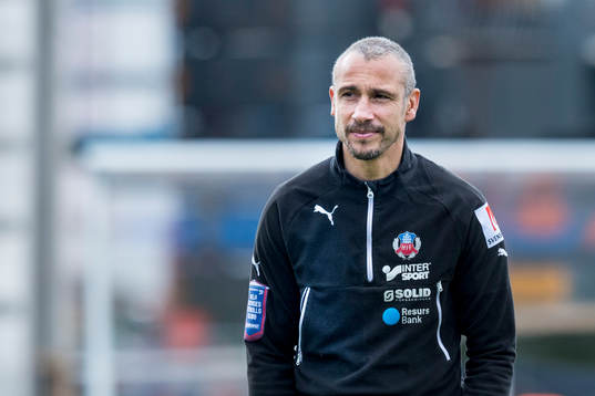 Helsingborgs manager Henrik Larsson