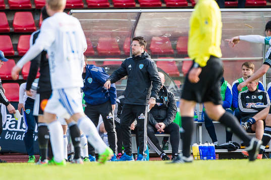 Umeås tränare Robert Bergström