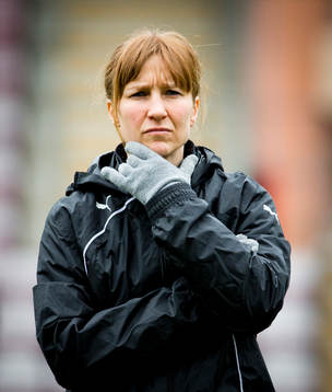 Umeås tränare Maria Bergkvist